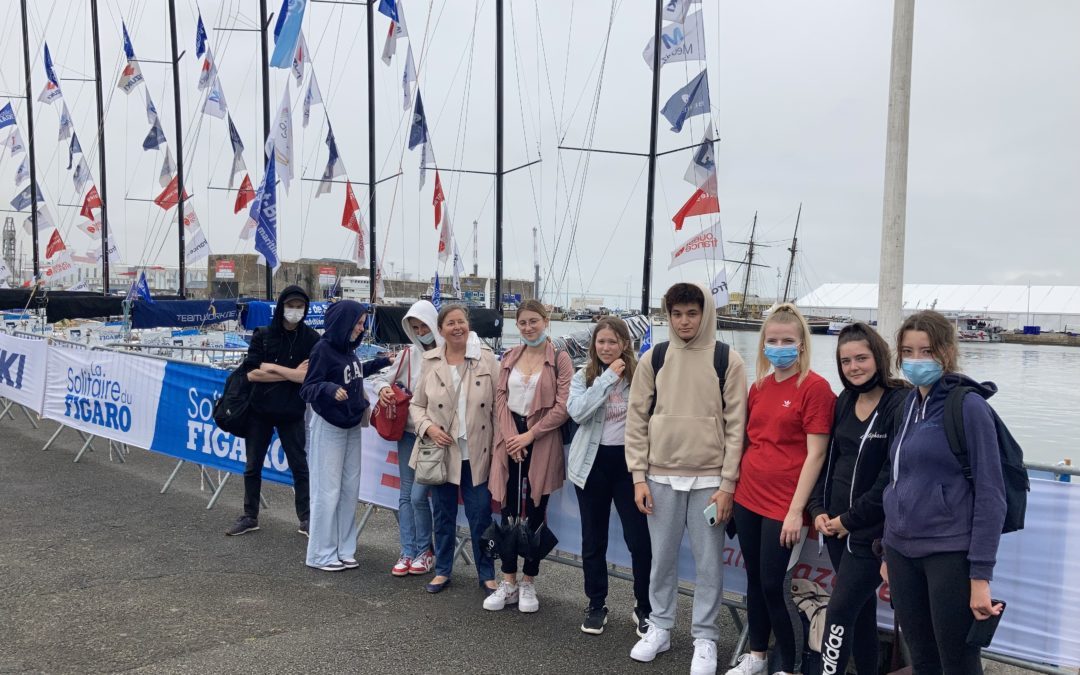 LA SOLITAIRE DU FIGARO en Terminale Accueil