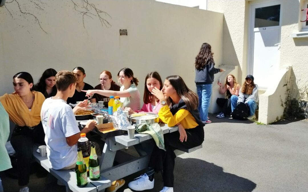 Les secondes fêtent la fin d’année